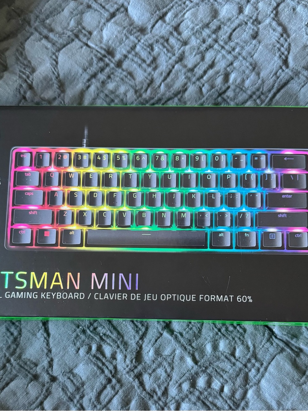 Razer Huntsman Mini 60% Gaming Keyboard - Black with RGB . NEW
